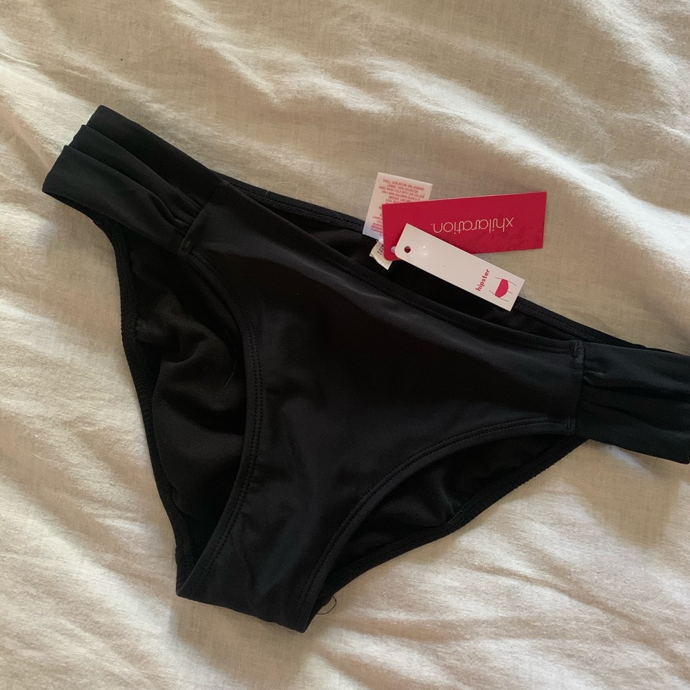 NWT black Swim Bottoms